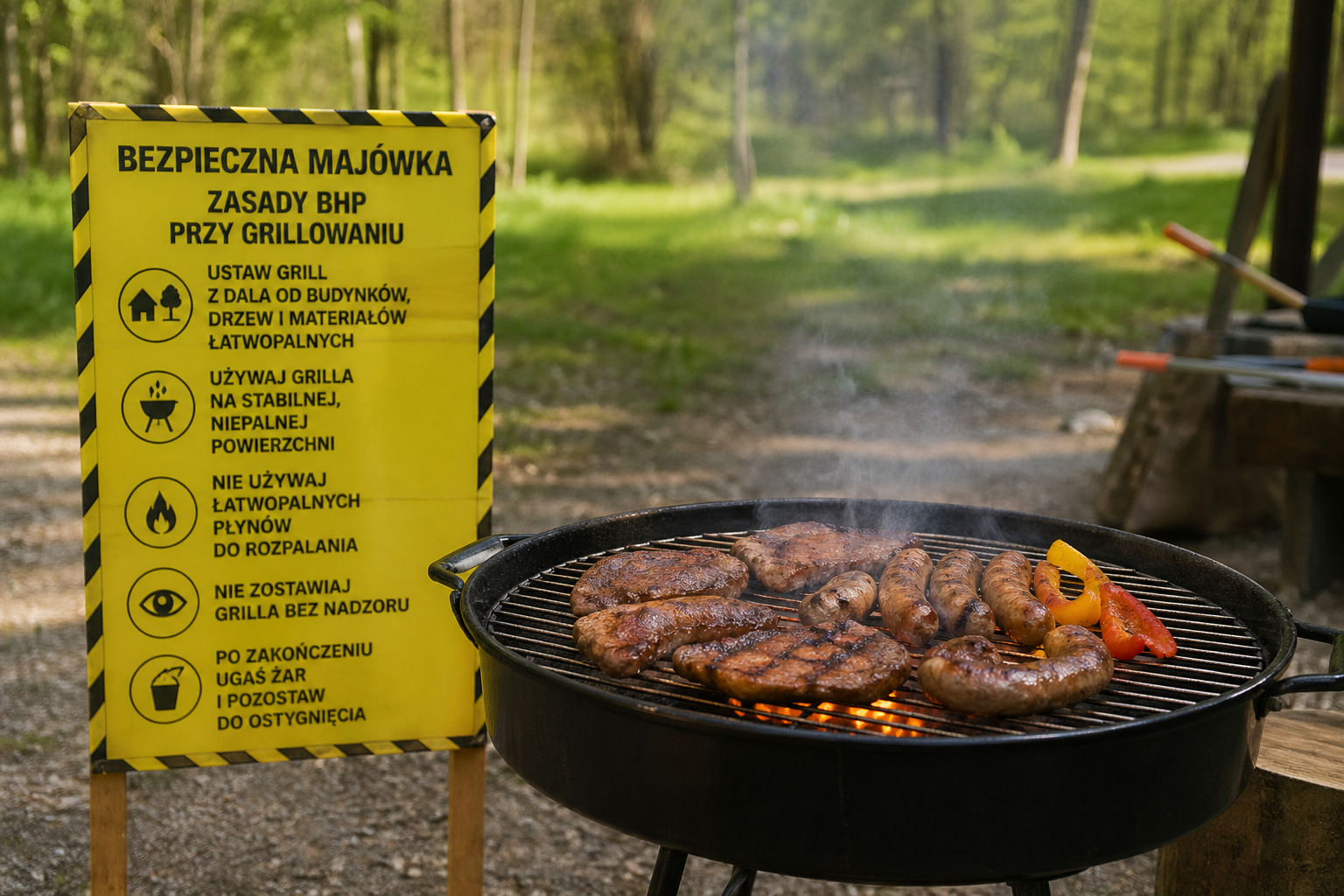 Bezpieczna majówka